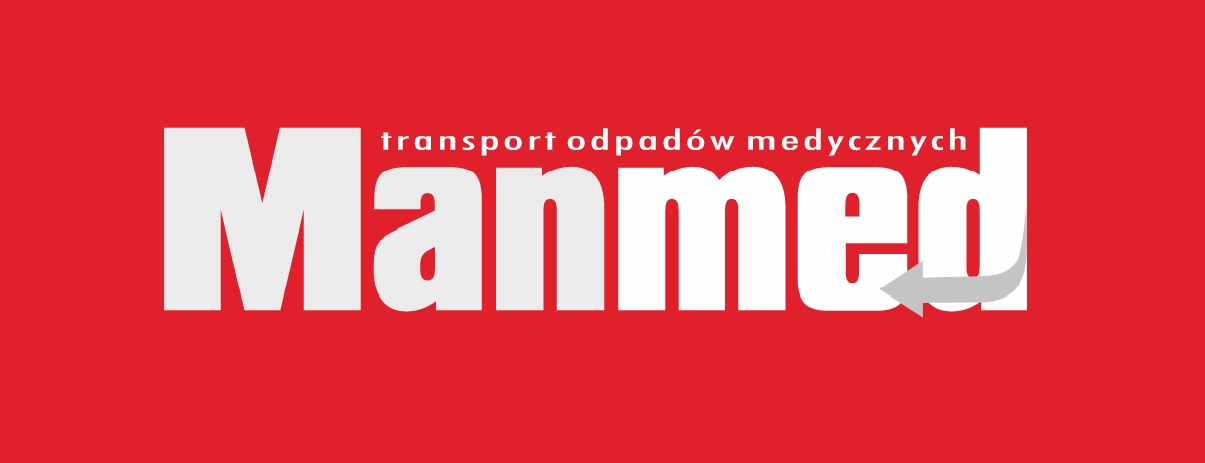 Logo Man-Med — transport odpadów medycznych